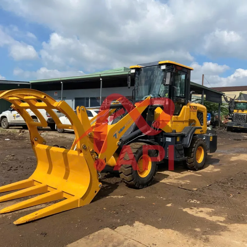 Máy Xúc Lật Kẹp Gỗ Shanyu T932K