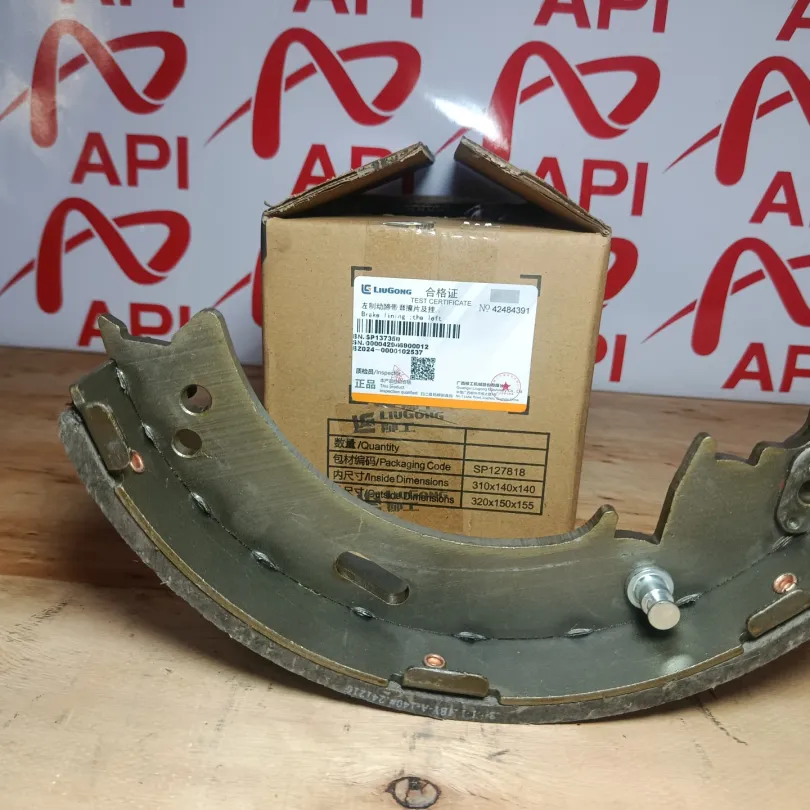 Guốc phanh (má phanh) xe xúc lật Liugong 3 tấn