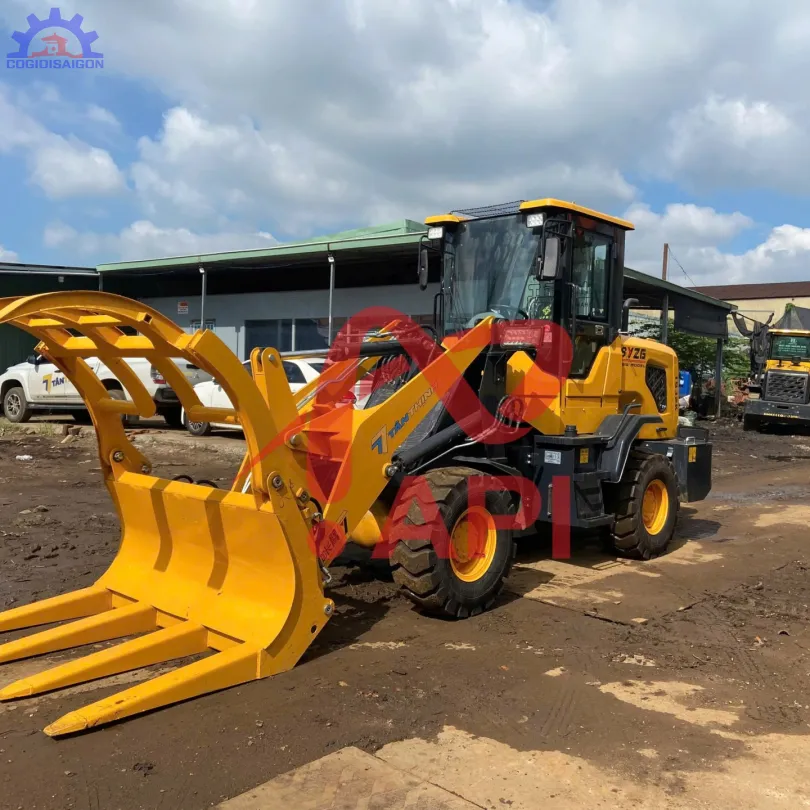 Máy Xúc Lật Kẹp Gỗ Shanyu T932K