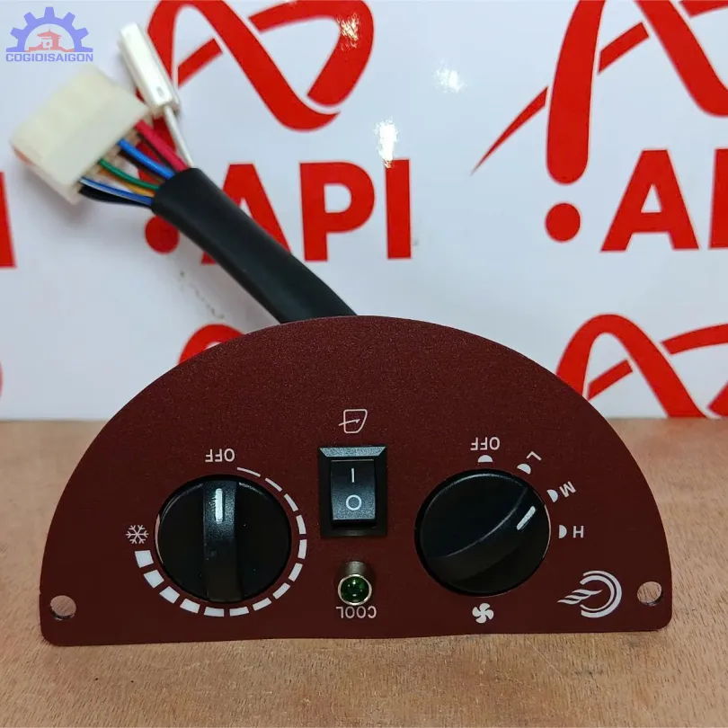 Bảng Điều Khiển Điều Hòa Xe Xúc Lonking 50NC