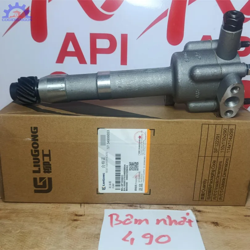 Bơm nhớt động cơ Xinchai 490 Liugong 