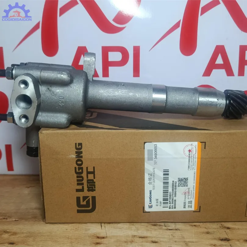 Bơm nhớt động cơ Xinchai 490 Liugong 