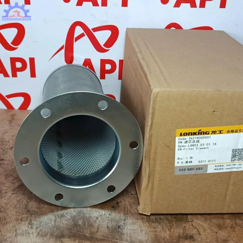 Lọc Hút Hộp Số Xe Xúc Lonking 833, 50NC