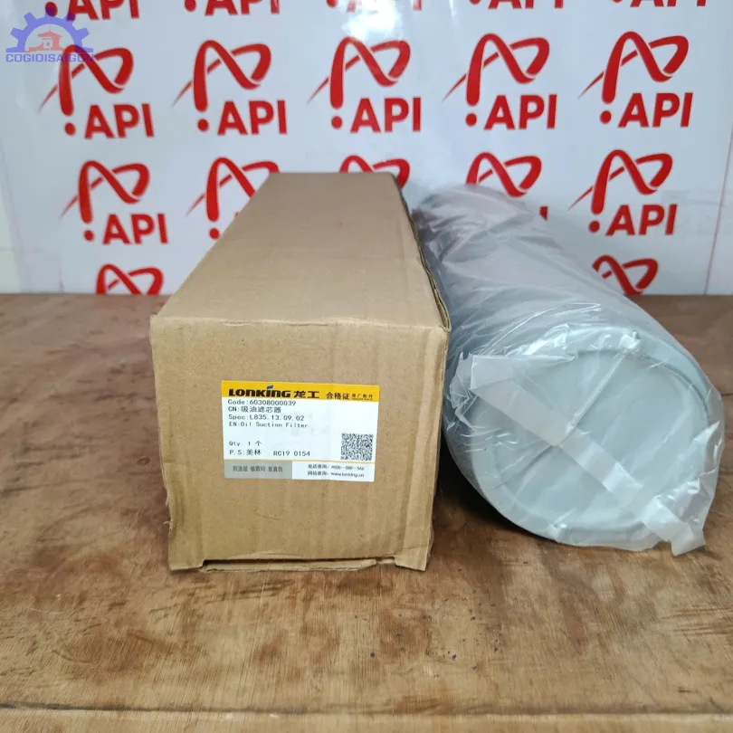 Lọc hút thủy lực xe xúc lật Lonking 833