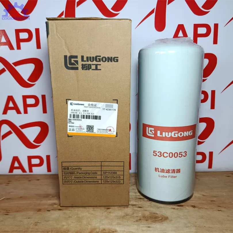 Lọc nhớt động cơ Cummins xe xúc lật