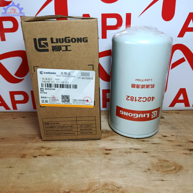 lọc nhớt xe xúc liugong 