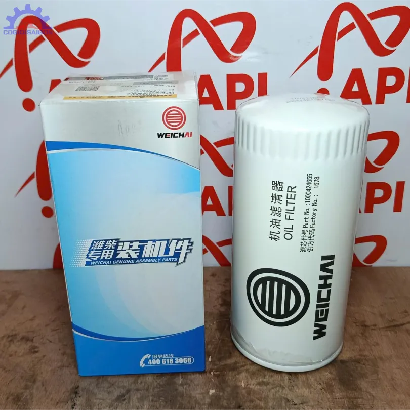 Lọc Nhớt Xe Xúc Lật Lonking 50NC