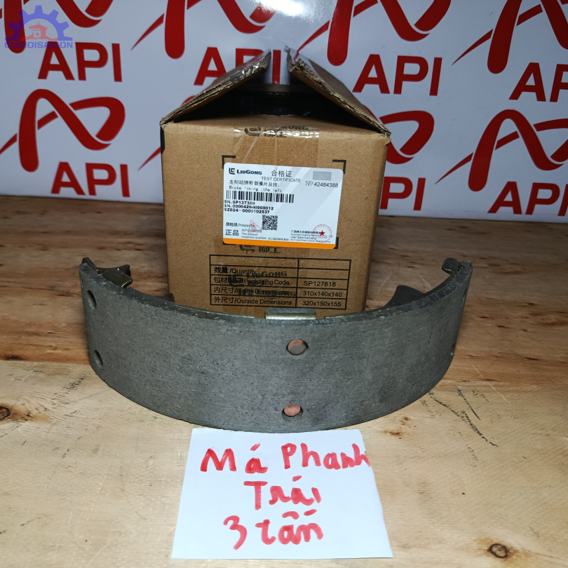 Má phanh xe nâng liugong 