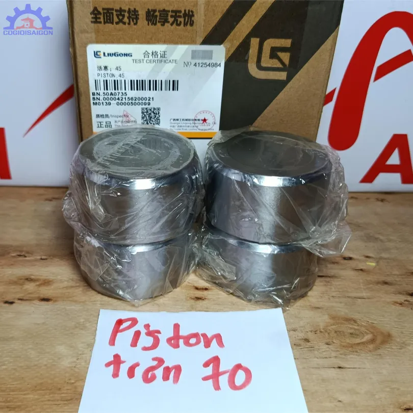 Piston phanh xe xúc lật 70 75 chính hãng Liugong