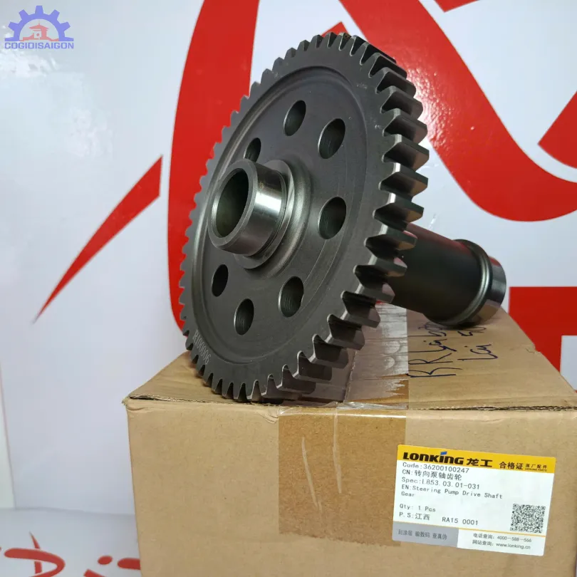 Trục lai bơm xe xúc Lonking 