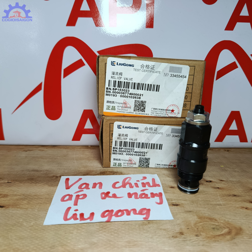 Van chỉnh áp xe nâng liugong 