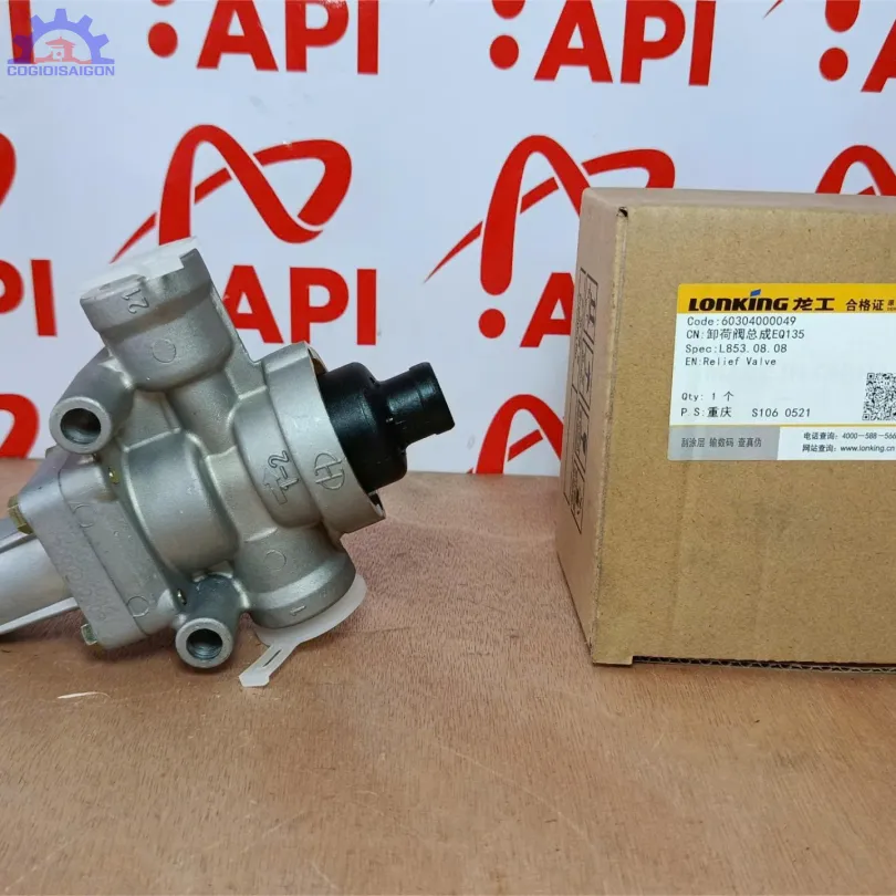 Van xả xe xúc lật Lonking