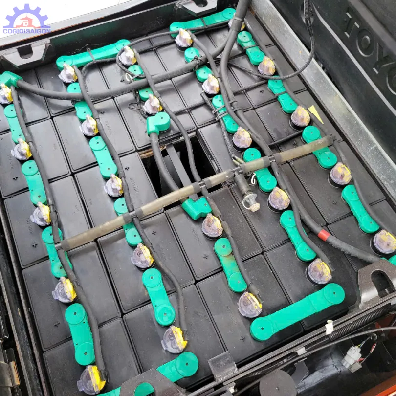 Xe nâng điện Toyota 1,5 tấn ngồi lái